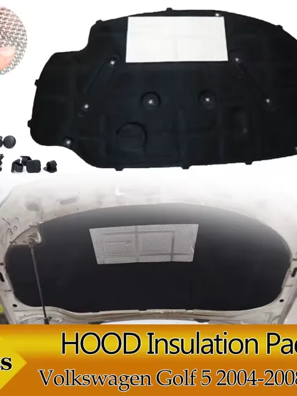 Product Front Engine Hood Insulation Pad – VW Golf MK5 (2004–2008) Sound & Heat Proof Image