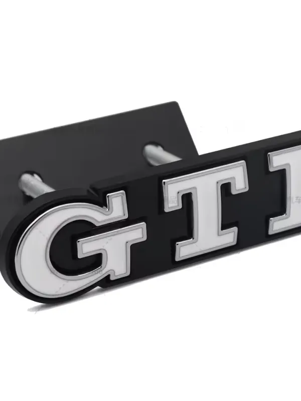 Product Metal GTI Front Grille Emblem Badge – VW Golf 4 5 6 7 8 Passat Jetta Polo Touareg Touran Image
