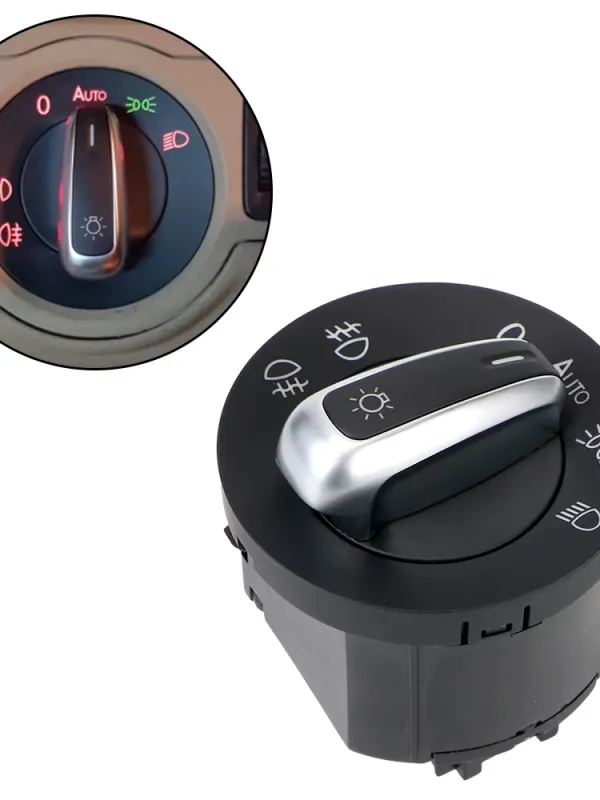 Product VW Headlight & Fog Light Switch Knob Image