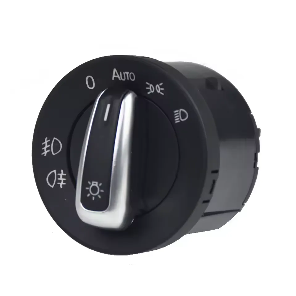 Chrome Headlight & Power Window Master Switch 5ND941431B / 5ND959855 – VW Golf 5 6 Mk5 Mk6 Jetta 5 6 Passat B6 Touran SEAT