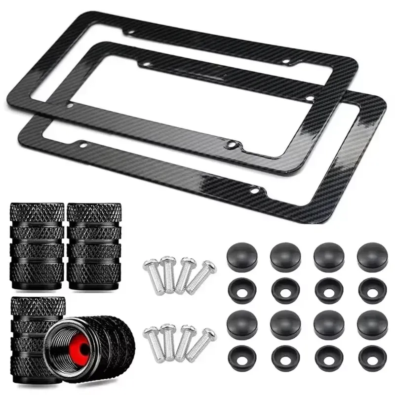 VW Carbon Fiber License Plate Frame
