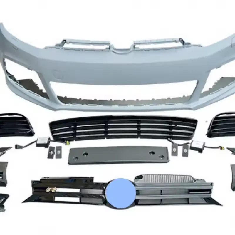 R20 Front Lip Surround Kit 5K0807221A – VW Golf MK6 GTI Front Bumper Upgrade