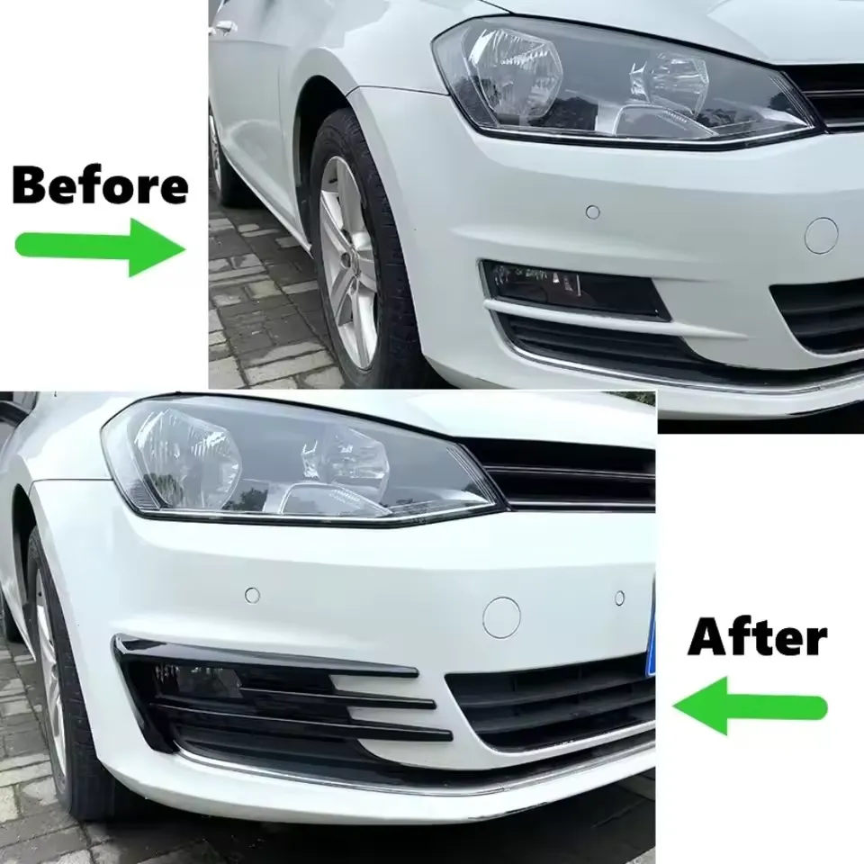 VW Golf MK7 Front Bumper Fog Lamp Grille Trim
