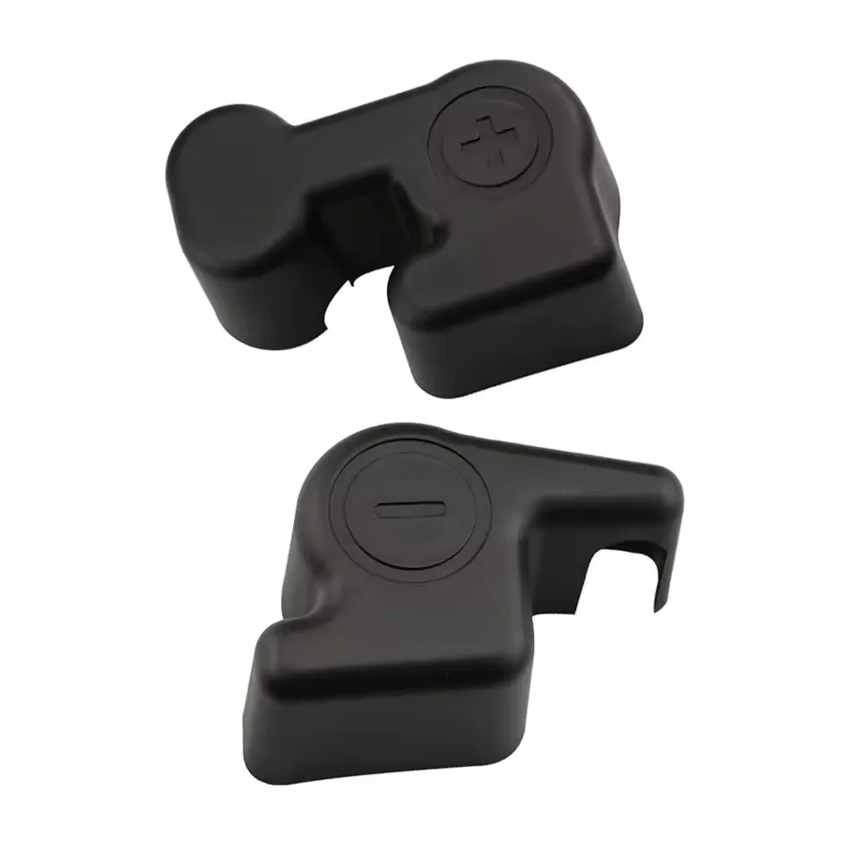 ABS Engine Battery Positive Negative Terminal Cover Cap for VW Golf MK5 MK6 MK7