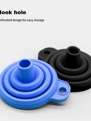 Universal Silicone Fluid Funnel