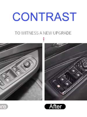 VW Golf MK8 Window Switch Button Trim Cover