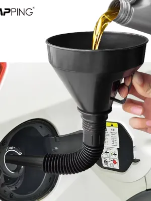 Universal Engine Refueling Funnel with Filter