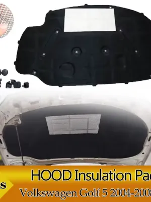 Front Engine Hood Insulation Pad – VW Golf MK5 (2004–2008) Sound & Heat Proof