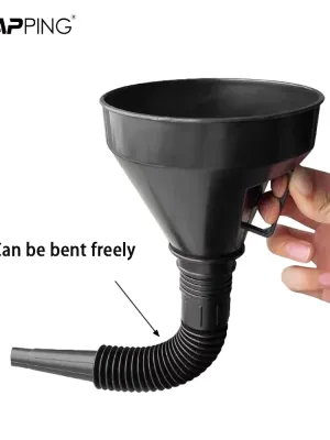 Universal Engine Refueling Funnel with Filter