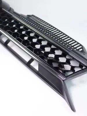 GTI Style Honeycomb Front Bumper Center Grille – VW Golf MK6 (2009–2013)