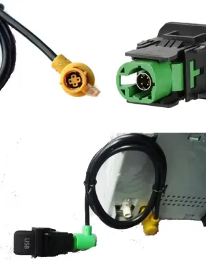 VW USB AUX Switch Cable Harness