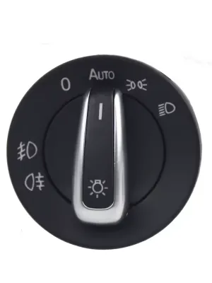 Chrome Headlight & Power Window Master Switch 5ND941431B / 5ND959855 – VW Golf 5 6 Mk5 Mk6 Jetta 5 6 Passat B6 Touran SEAT