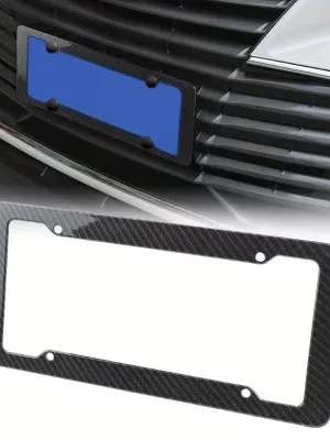 VW Carbon Fiber License Plate Frame