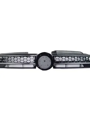 GTI Style Honeycomb Front Bumper Center Grille – VW Golf MK6 (2009–2013)
