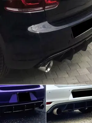 VW Golf MK6 GTI Rear Bumper Lip Spoiler