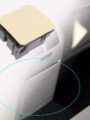 Rear Armrest Cup Holder 1K0862532F – VW Golf MK5 MK6 (2006–2011)